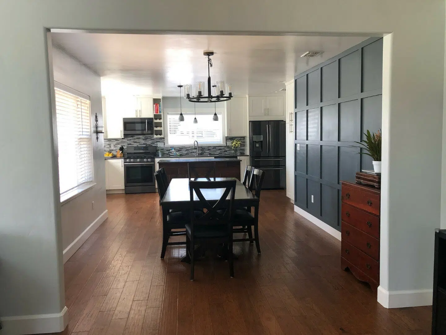 tectonic construction dining room