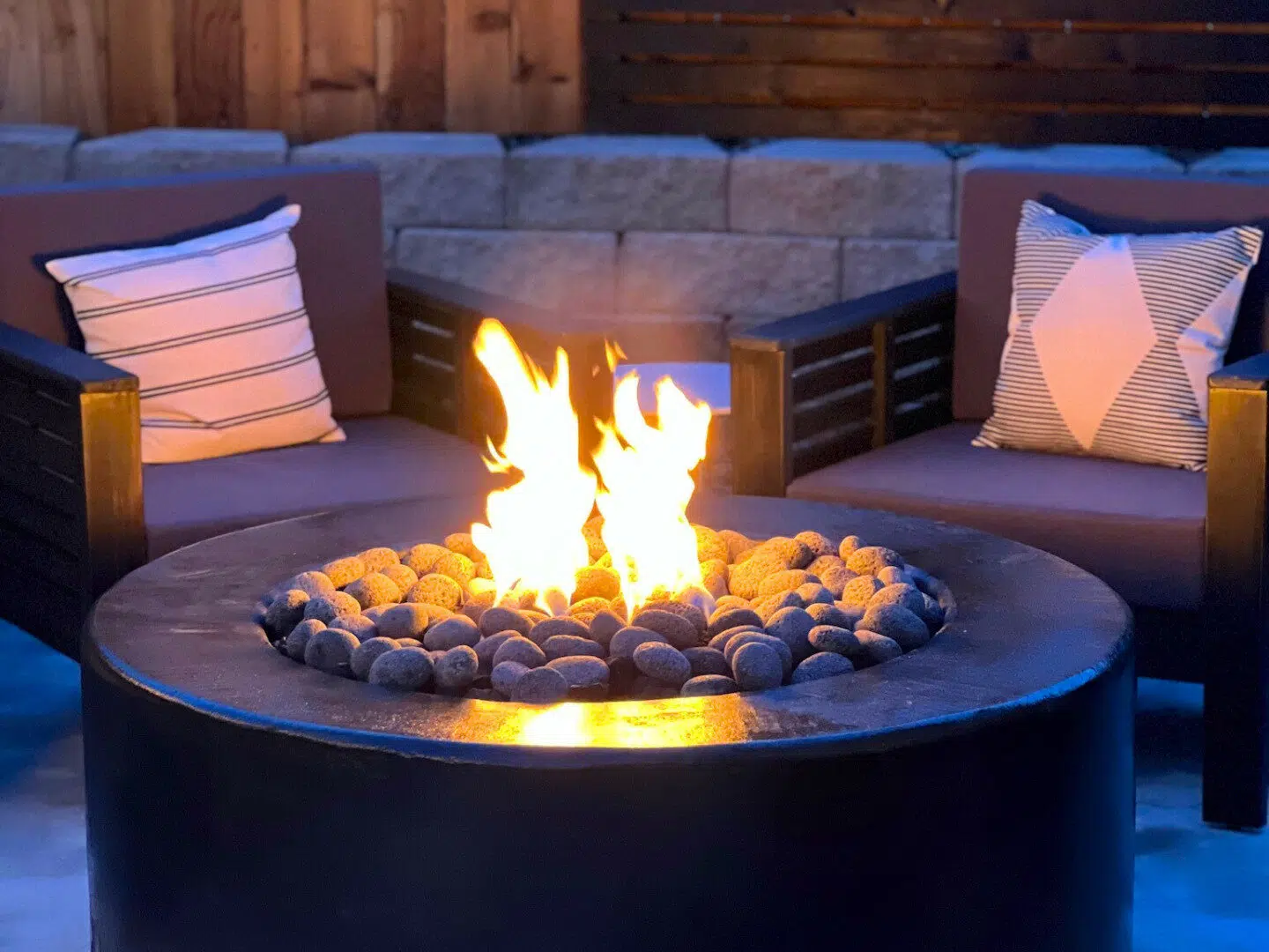 tectonic construction firepit